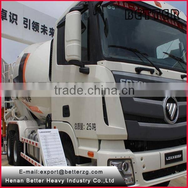 Better Foton cheap than used concrete mixer truck
