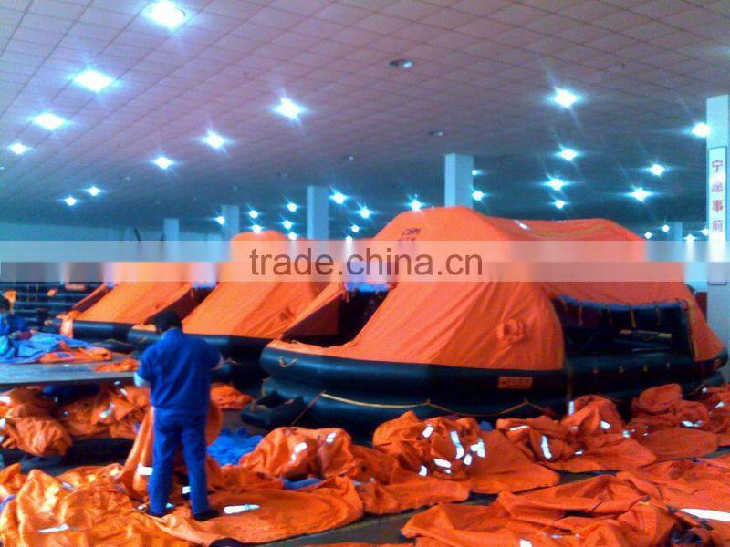 Solas Throw-over Inflatable Liferaft For Yacht