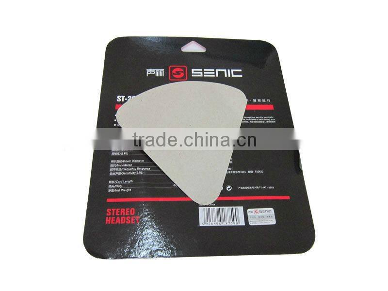 Low Price Printing Paper Product Backing Card