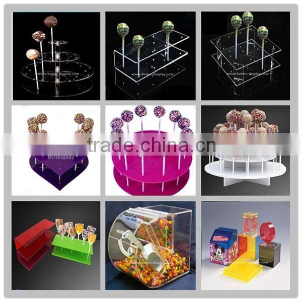 custom acrylic Lollipop Holder display stand