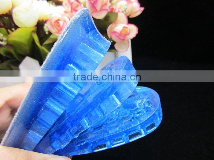 3 layers silicone height increasing shoe heel cushions soft gel heel cups adhesive foot care inner shoe lift taller pads