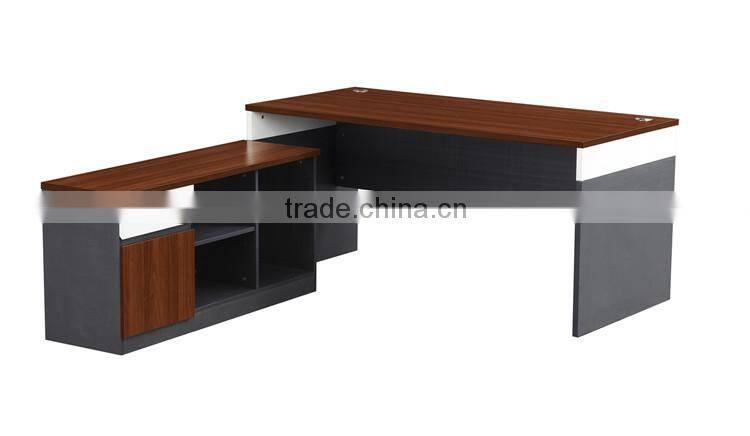 2015 latest wood modern executive desk office table design
