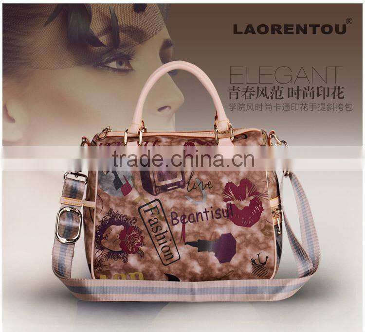 cheap leather tote bags ladies pu leather bag shoulder bag womens