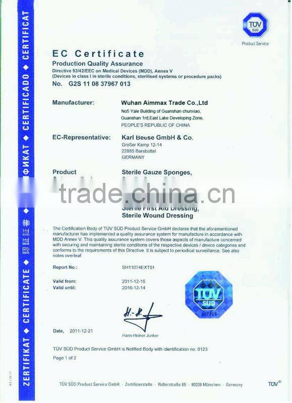 Gauze Swabs Compress sponges