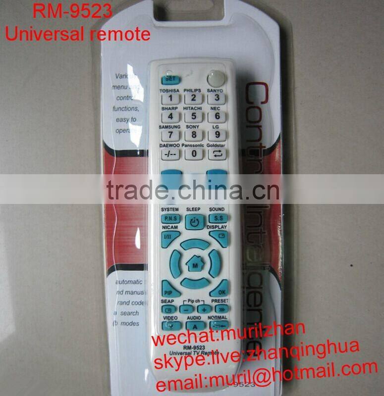 White 36 Keys TR-1021 TV remote control with Nice package