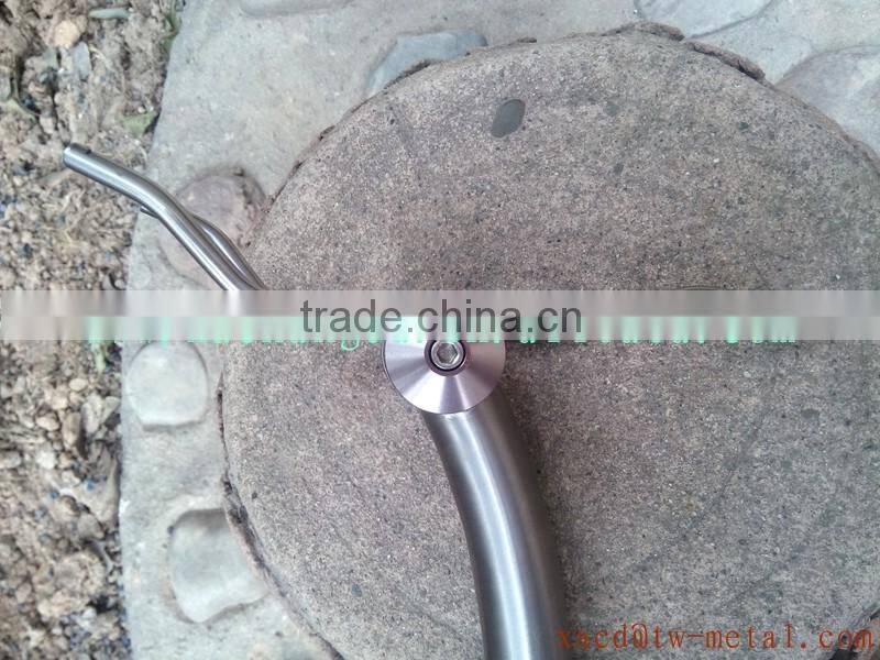 Made Titanium seat post combine saddle rails customize XACD seat post with saddle rails titanium bicycle seat post