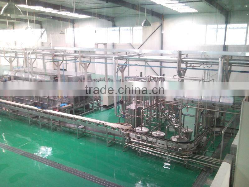 tea leaves extracting or tea powder dissolving tea beverage production line