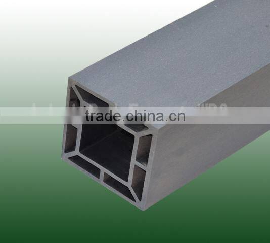 Hot sale Europe standard PE WPC material outdoor fencing and balcony railing designs