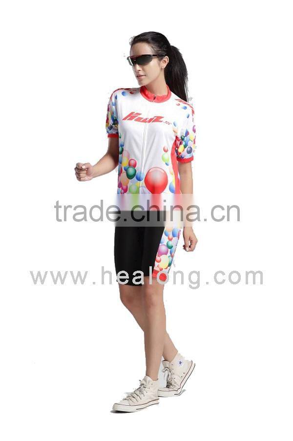 2014 fashionable women cycling jersey
