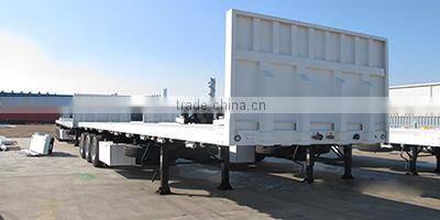 heavy duty 4 axle 3 axle 20ft 40ft container flatbed semi trailers for sale