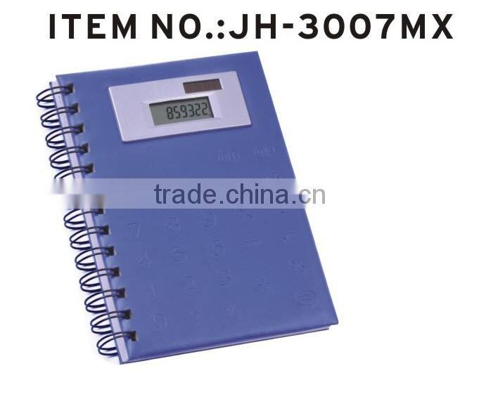 2016 solar power calculator A5 size notebook with calculator