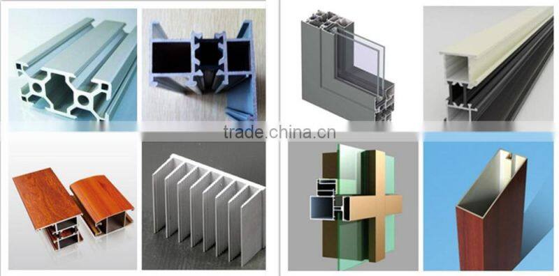 Mill finish or Anodized aluminium structural frame