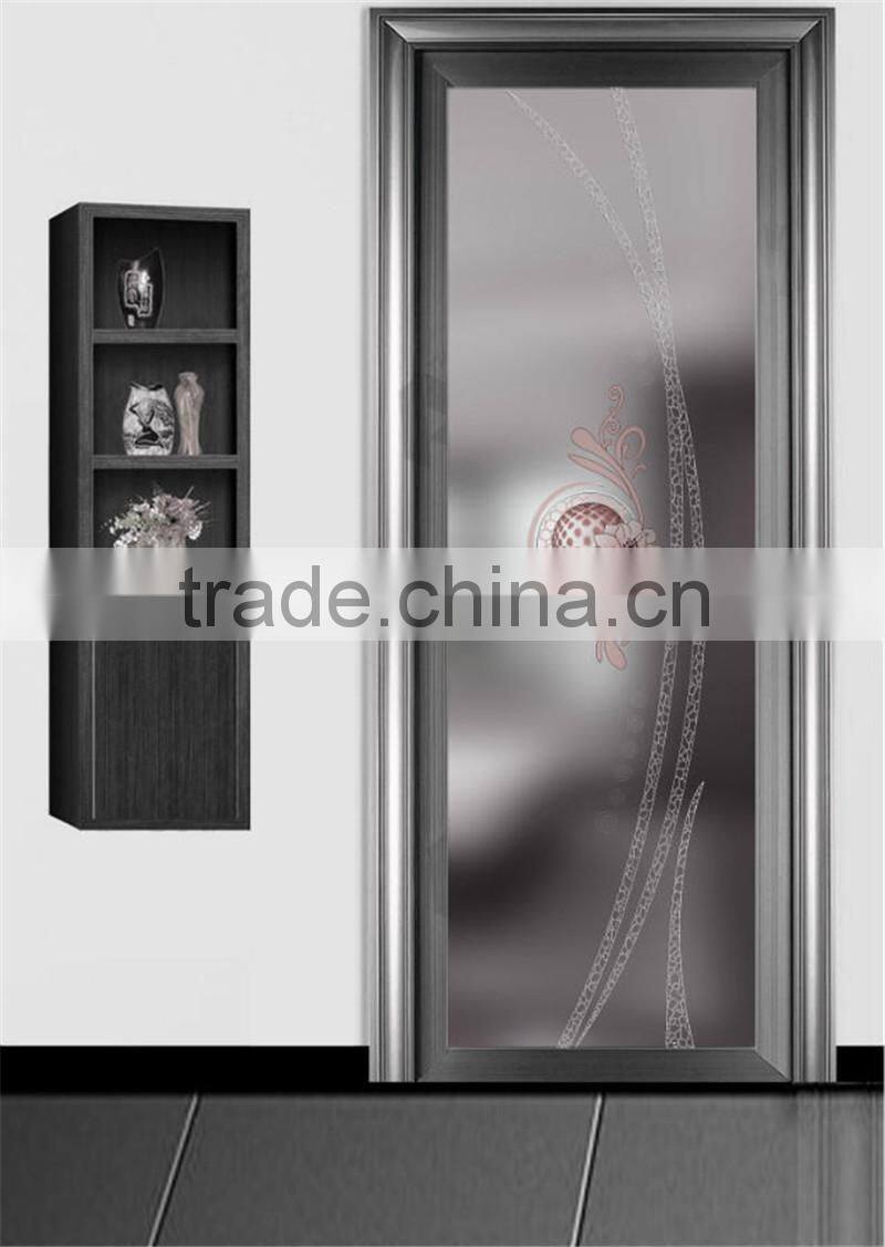 5mm Tempered Glass glass toilet Door shower doors design,aluminium bathroom doors