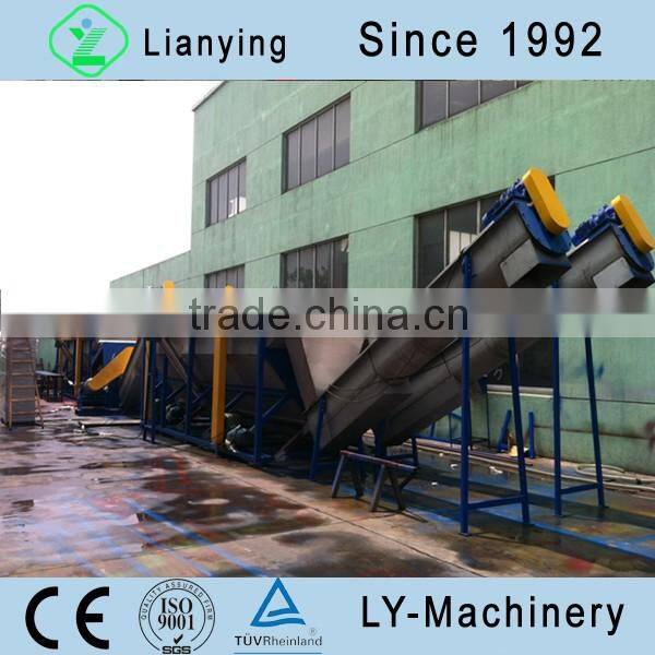PP,PE waste film crushing and washing recycling line