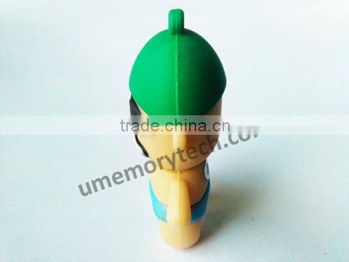 rogue kids doll shape flash disk usb 2gb flash memory usb