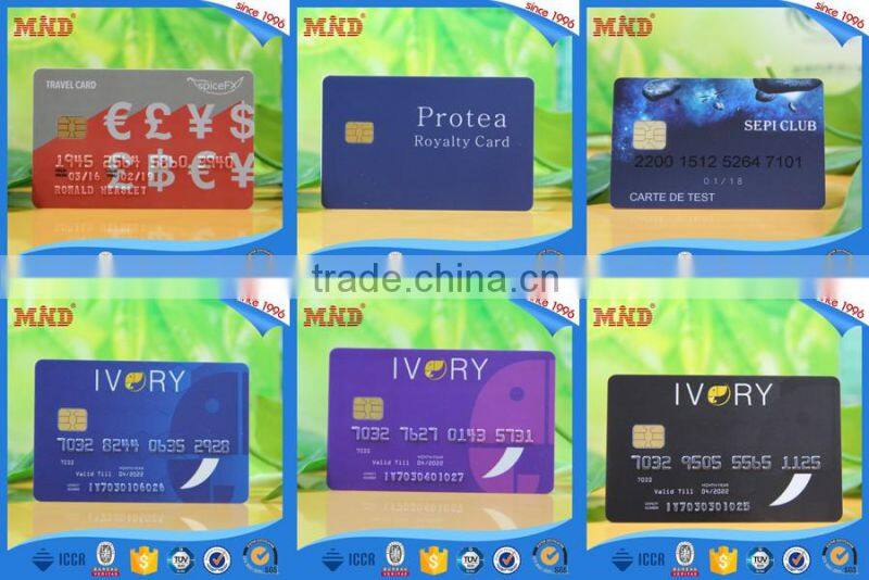 MDC116 customized memory contact printed gift smart ic card