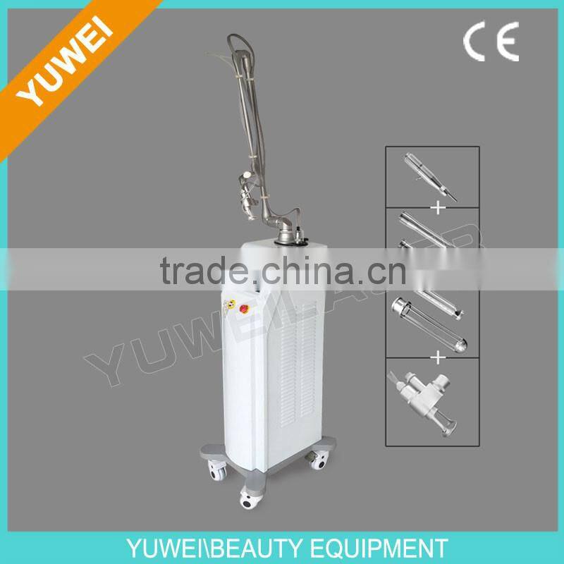 YUWEI factory price vaginal laser fractional co2 machine for vaginal rejuvenation
