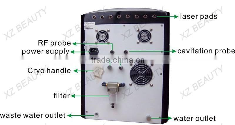 cheap portable factory direct sale fast cavitation slimming system/fat freezing machine home device