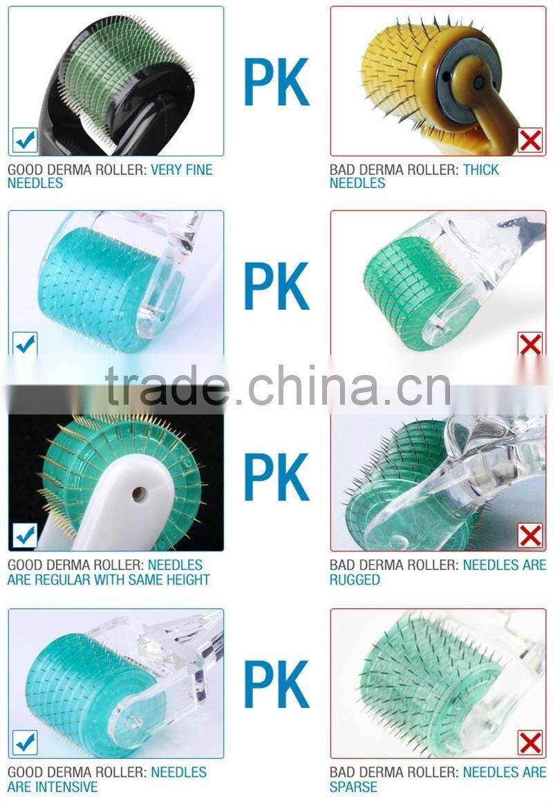 Skin Care 540 Needles derma roller dermaroller, Micro Needles Derma Roller for Home use derma roller dermaroller