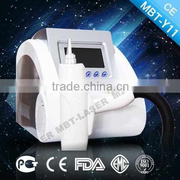 1064nm 532nm and black doll ND Yag Laser Tattoo Removal/Professional Laser Tattoo Removal with 500W power