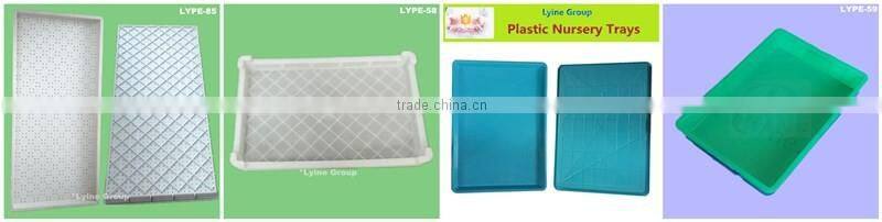 Indoor Growing Nursery Plants Plastic Flat Tray Rectangula Seedling Tray