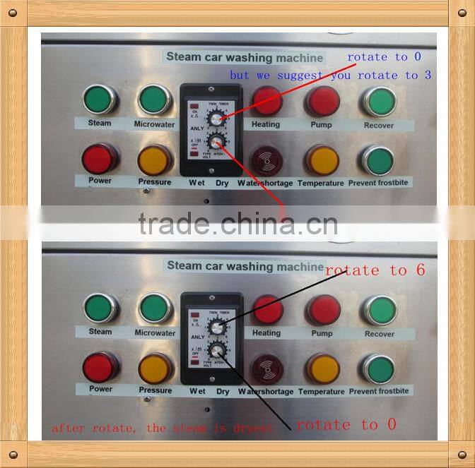 2013 new designed risk free mobile electric vaccum steam auto car wash machine