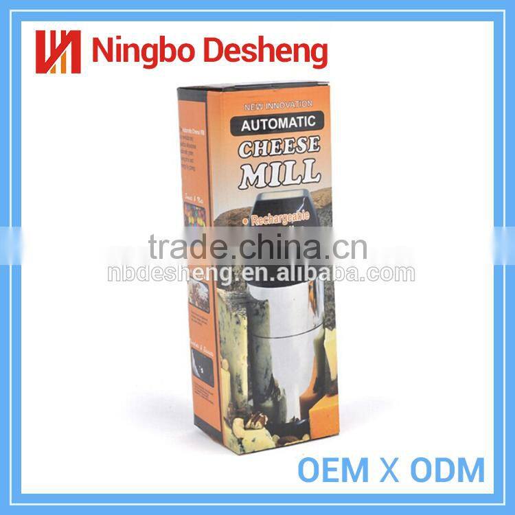 Factory directly supply fashionable design automatic power stainless steel machine electric cheese grater