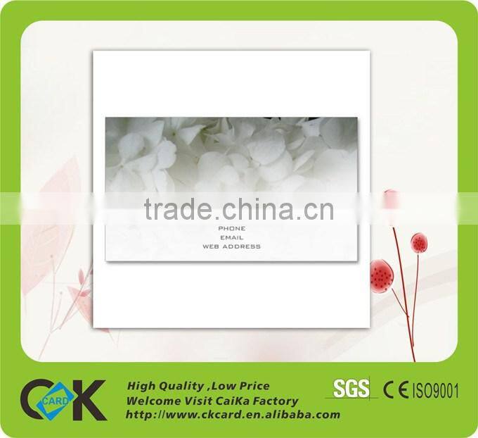 a4 size christmas card printing 310g art paper