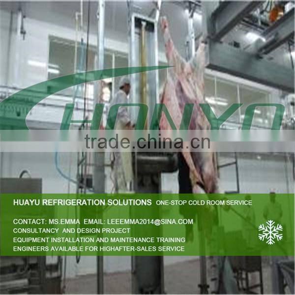 Halal Ritual slaughtering equipment equipping to cattle slaughter house