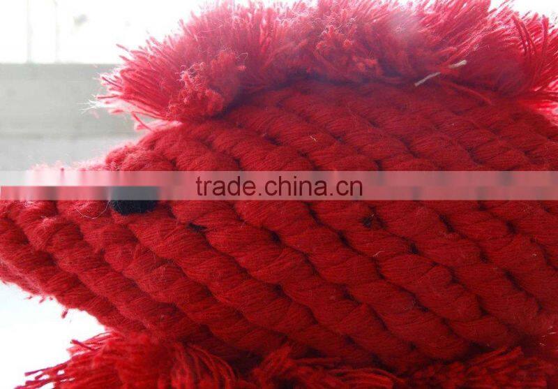 cotton material red color fish toy cat toy