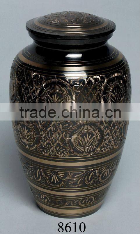 CREMATION URNS / BRASS CREMATION URN / FUNERAL URN