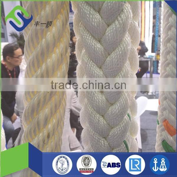 Hot sale 6 strand rope for shipping / polyamide atlas mooring rope for container load/unload