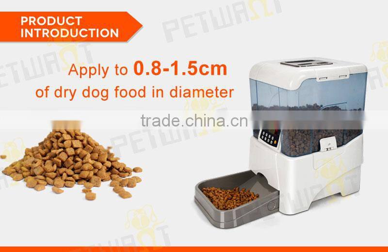 Easy to use pet slow feeder with lcd pf-10a
