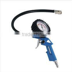 Easy operating auto tire inflating gun with pressure gauge TG-7