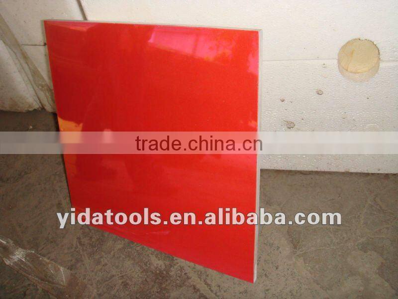 Pure red crystal ceramic tile