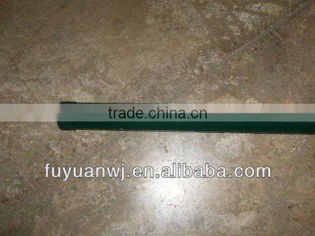 high quality pvc coated steel fence post