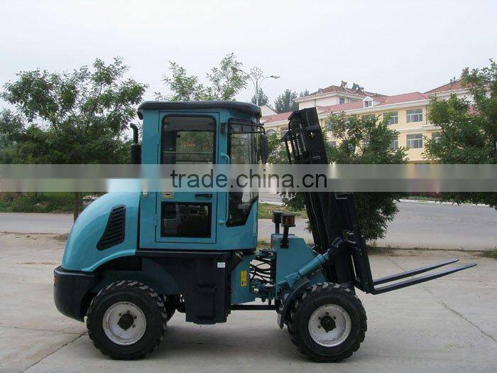 Off road fork lift with CE