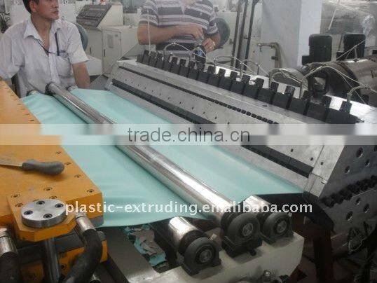 PVC wave sheet production line