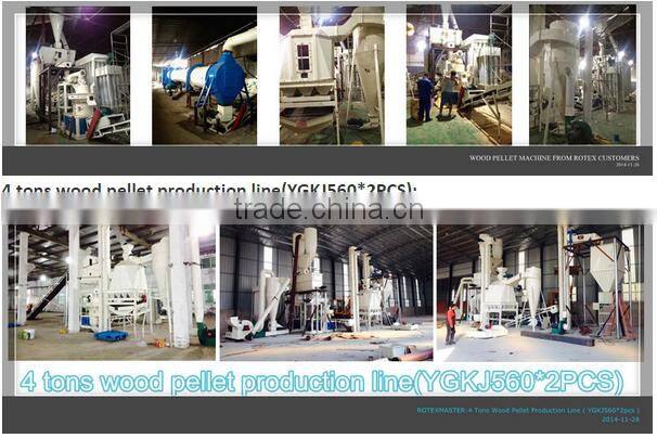 Wood Pellet Machine/Making Machine/Wood Pellet Production Line For Burning