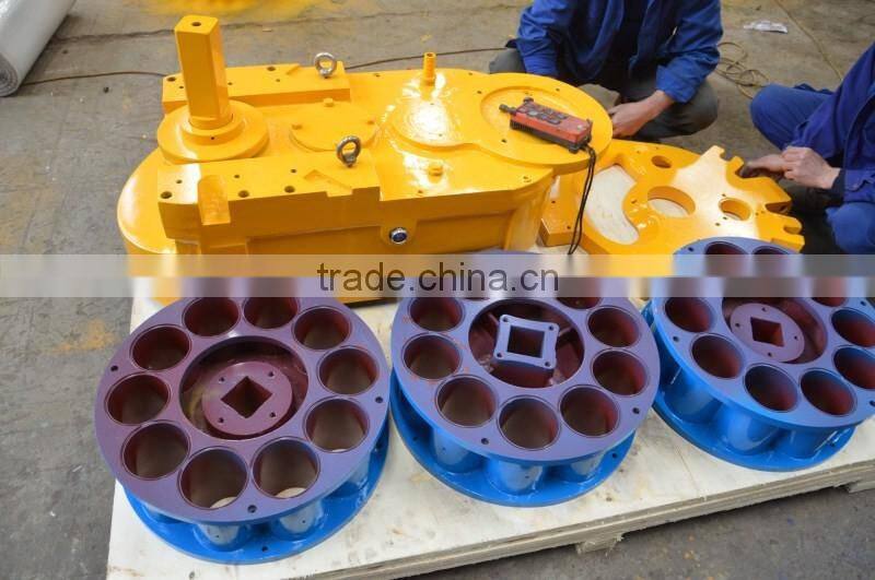 Rotor for shotcrete machine