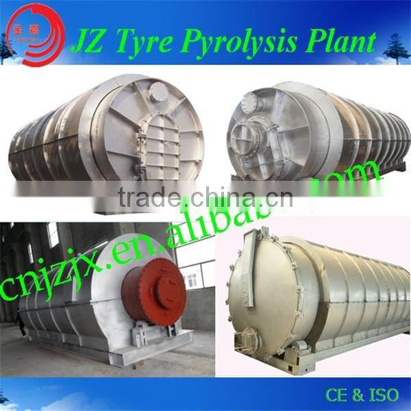 Used Tire Pyrolysis Machinery To Oil Refining from Tyre Waste/mazut refining