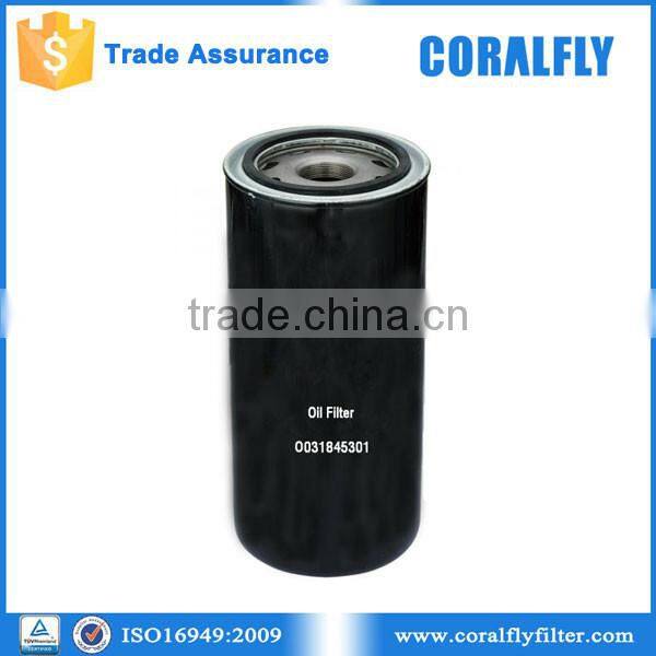 Coralfly Generator Wholesale Oil Filter 0031845301