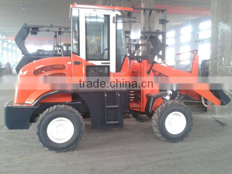 High quality loader mini mining equipmentZL-15F Euro III with sweeper