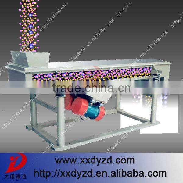 Newly design multi-deck vibrating screen for glasses powder