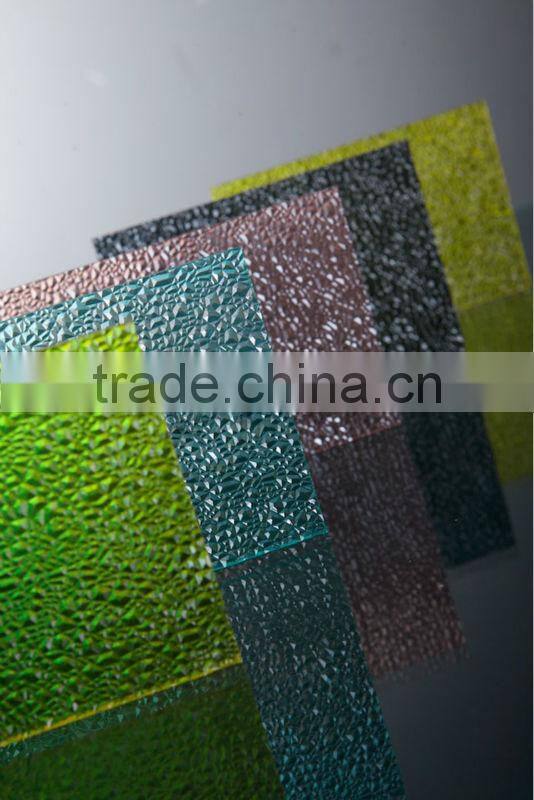 Polycarbonate Texture Solid Sheets For Decoration