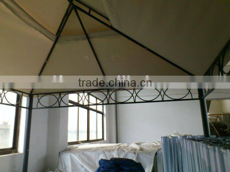 Garden Pavilion with Curtain