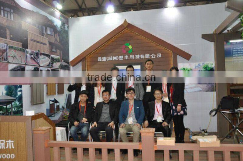 Outside comfortable eco-friendly wpc garden pergola for garden