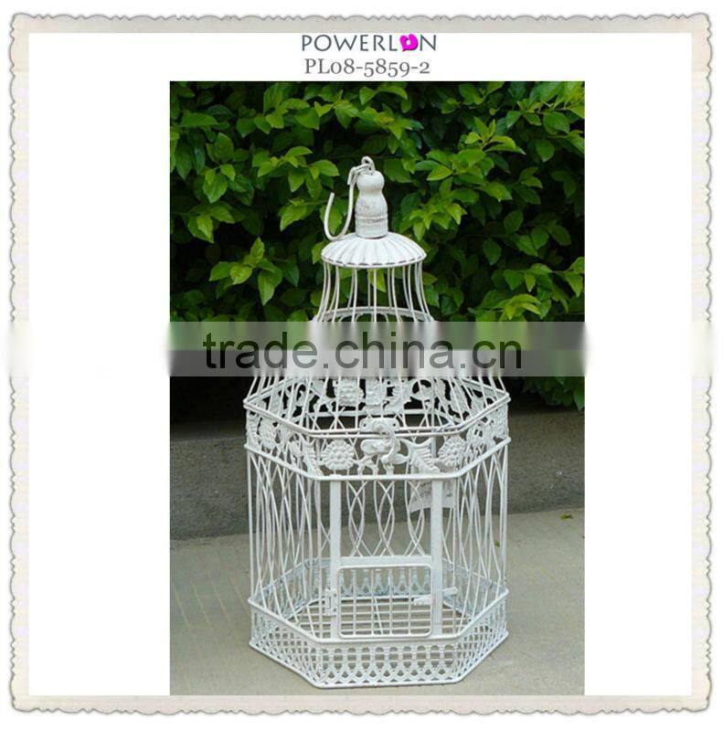Classical vintage metal decorative birdcage (2pcs/Set)