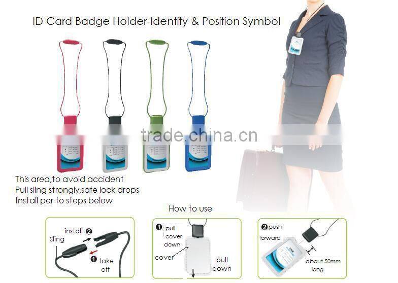 Food grade silicone & PVC made suitable for students,worker,businessman,travellers using card holder plastic