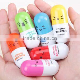 S029 Pills retractable advertising custom plastic ballpoint pen